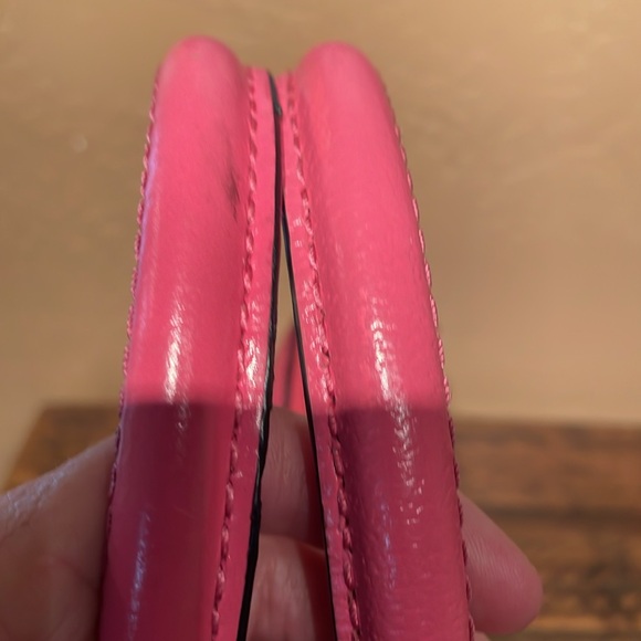 Kate Spade Sadie Pink Pebbled Leather Satchel/Crossbody Bag - Picture 5 of 11